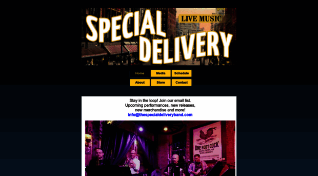 thespecialdeliveryband.com