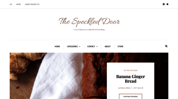 thespeckleddoor.com