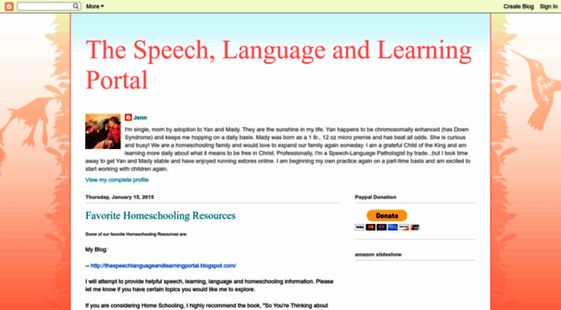 thespeechlanguageandlearningportal.blogspot.com