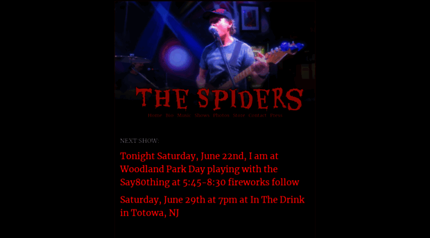 thespidersband.com