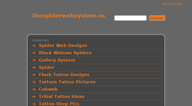 thespiderwebsystem.us