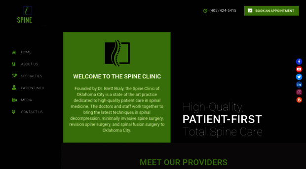 thespineclinicok.com