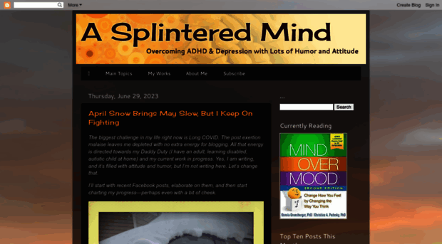 thesplinteredmind.blogspot.com