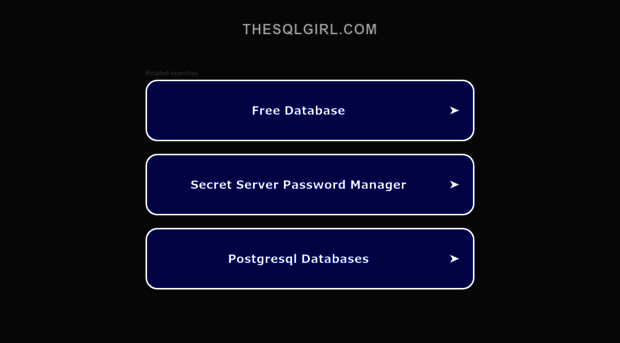 thesqlgirl.com