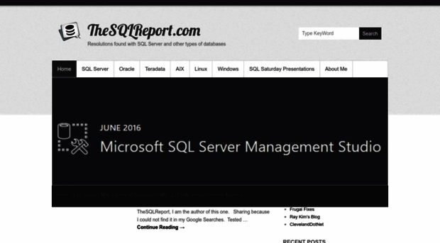 thesqlreport.com