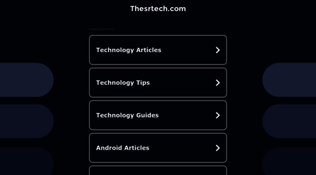 thesrtech.com