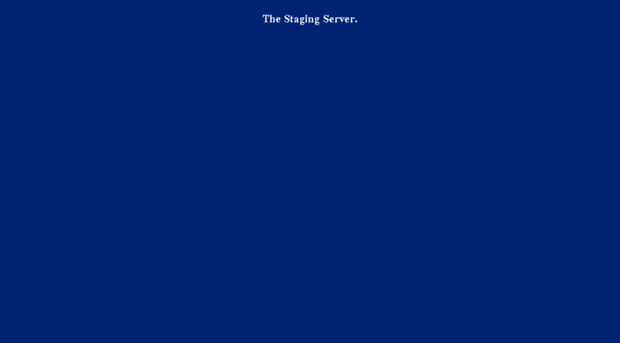 thestagingservers.com