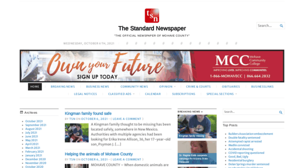 thestandardnewspaper.net