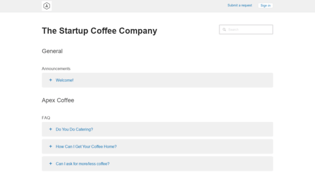 thestartupcoffeecompany.zendesk.com