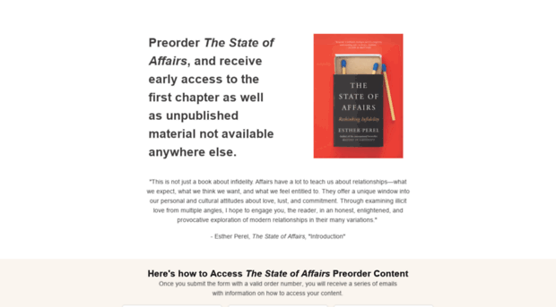 thestateofaffairs.estherperel.com