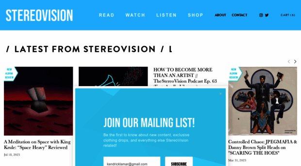 thestereovision.com