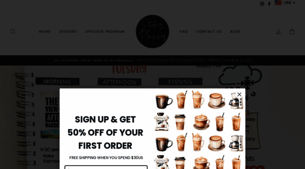 thestickerplannershop.com