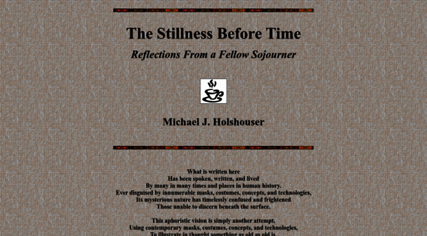 thestillnessbeforetime.com