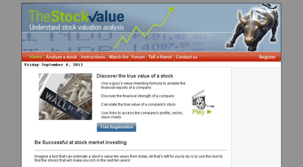 thestockvalue.com