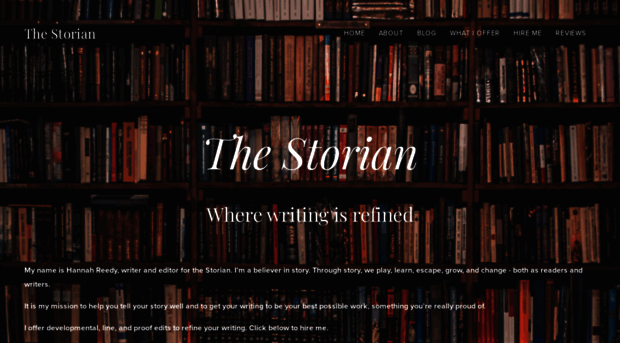 thestorian.com