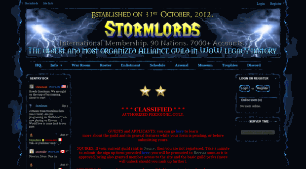 thestormlords.com