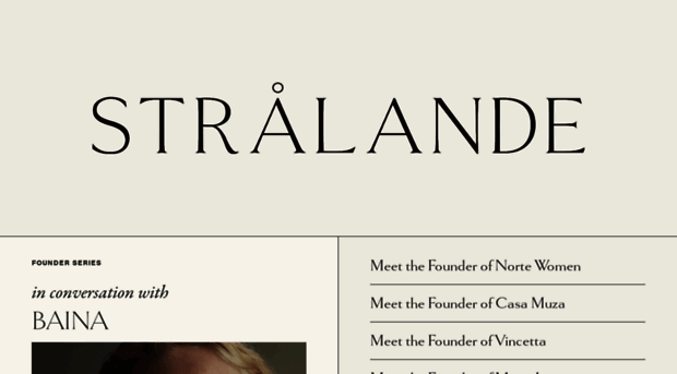 thestralande.com