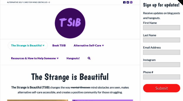 thestrangeisbeautiful.com