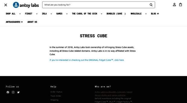 thestresscube.com