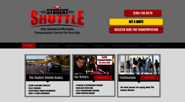 thestudentshuttle.com