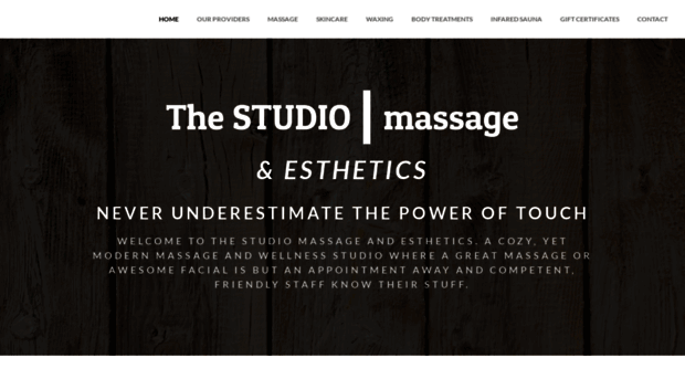 thestudiomassage.com