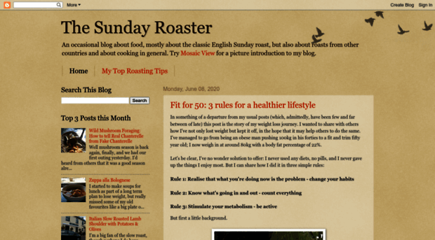 thesundayroaster.blogspot.com