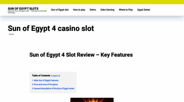 thesunofegypt.com