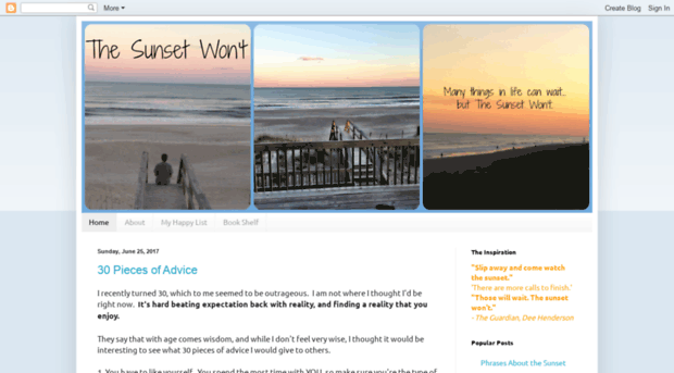 thesunsetwont.com