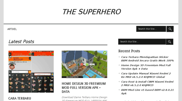 thesuperhero.website