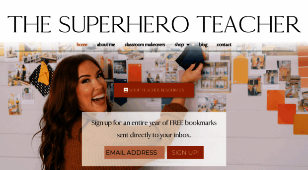 thesuperheroteacher.com