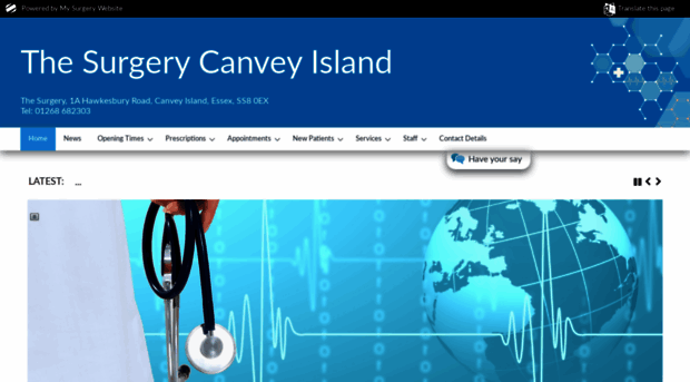 thesurgerycanveyisland.co.uk