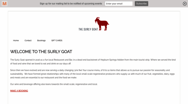 thesurlygoat.com.au