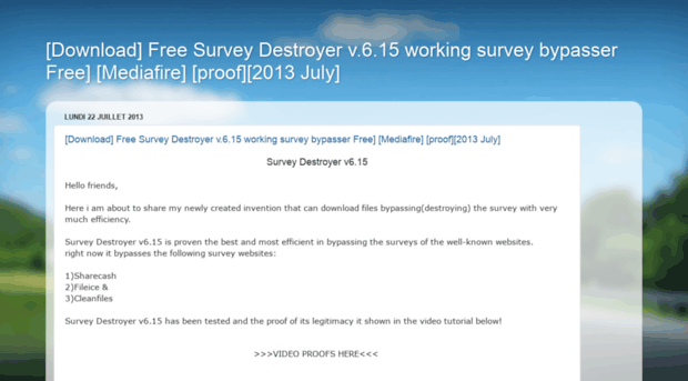 thesurveydestroyes.blogspot.in