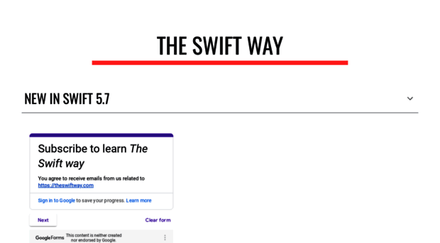 theswiftway.com