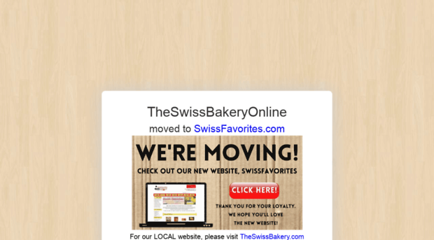 theswissbakeryonline.americommerce.com