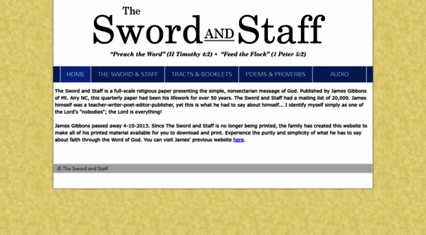 theswordandstaff.com