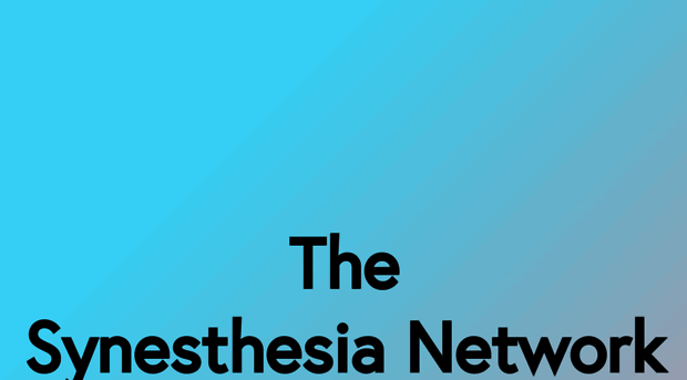 thesynesthesianetwork.com