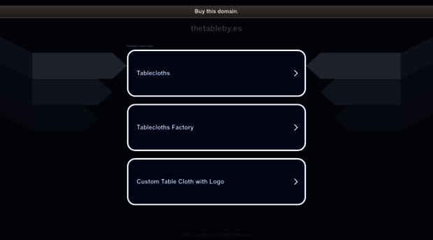 thetableby.es