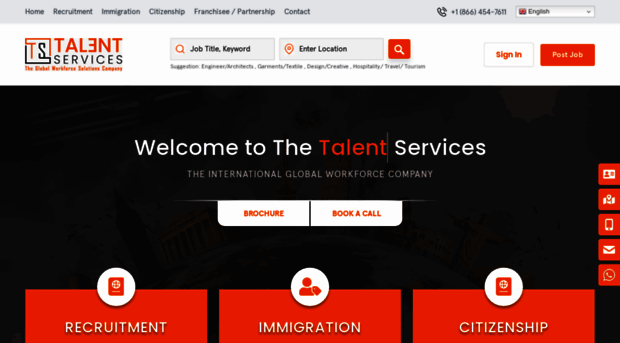 thetalentservices.com