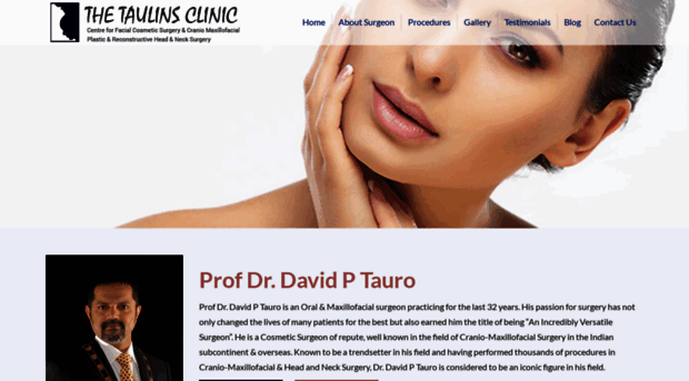 thetaulinsfacialsurgery.com