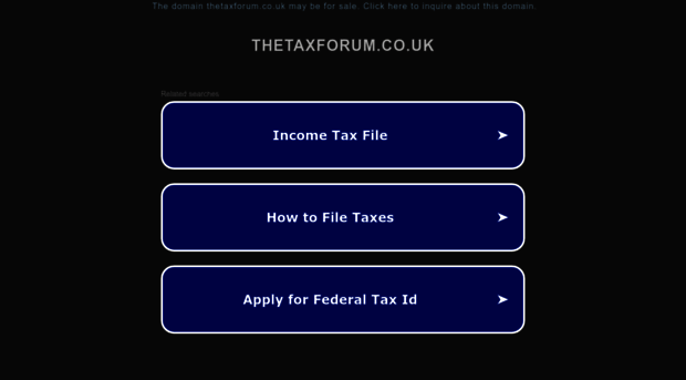 thetaxforum.co.uk