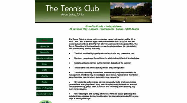 thetennisclubavonlake.com