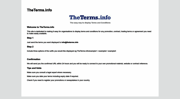 theterms.info