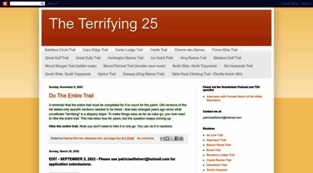 theterrifying25.com