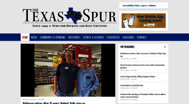 thetexasspur.com