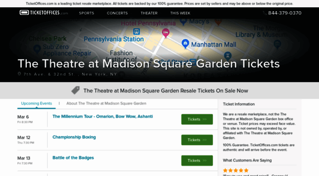 thetheatreatmadisonsquaregarden.ticketoffices.com