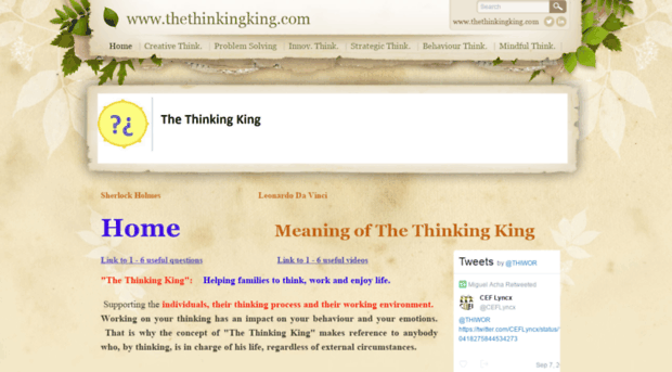 thethinkingking.com