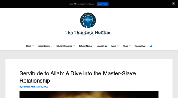 thethinkingmuslim.com