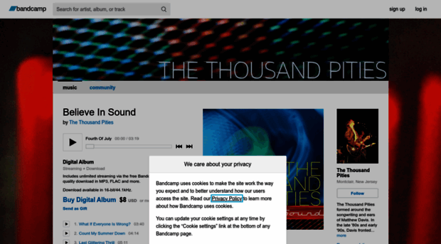 thethousandpities.com