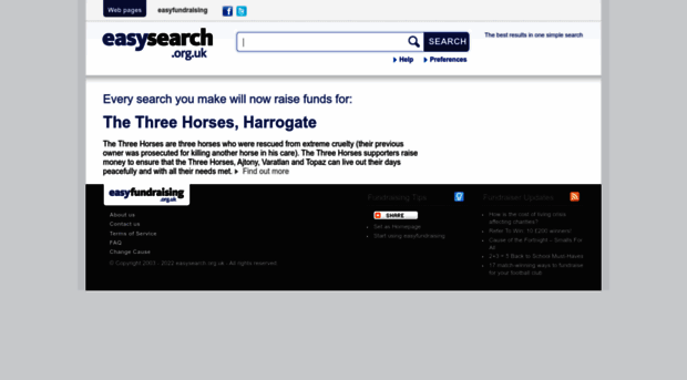 thethreehorses.easysearch.org.uk